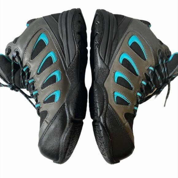 NWOB Hytest Leather Hiker/Trail Wide Width Safety Shoes Boots K17382 Women Sz 7 - Picture 4 of 7